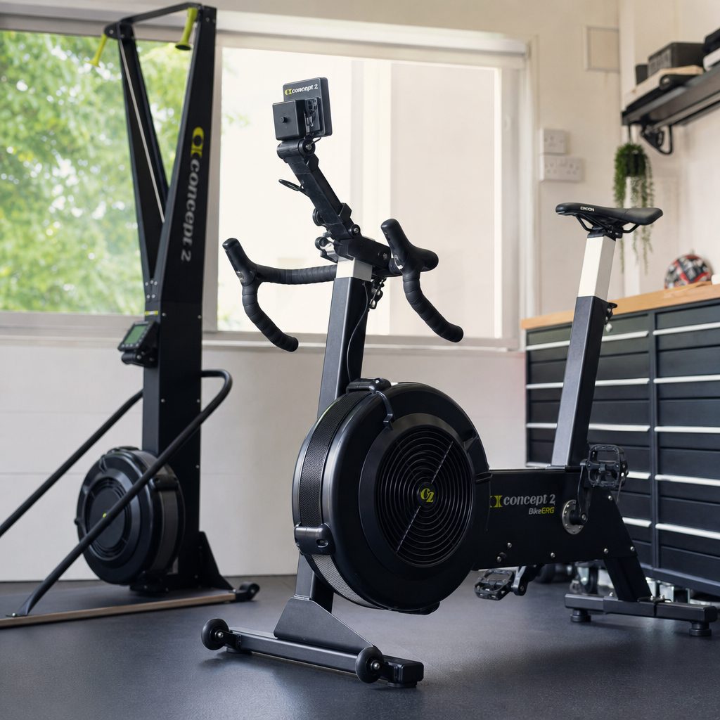 The BikeErg's compatibility with standard bike saddles, handlebars and pedals gives cyclists a useful degree of personal setup freedom.