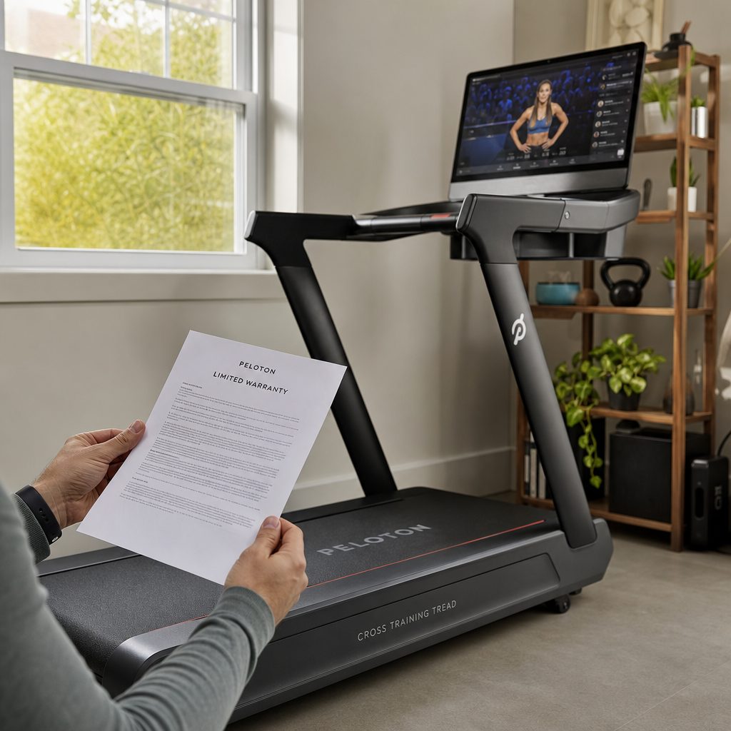 For a connected treadmill at this price, the 12-month limited warranty deserved as much scrutiny as the screen, motor and training platform.