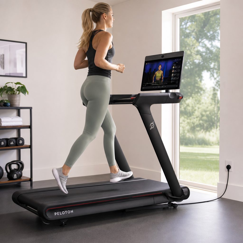 The base Tread's 59-inch running surface was practical for walking, jogging and many runs, but it gave tall or fast runners less spare room than the 67-inch Tread+ deck.
