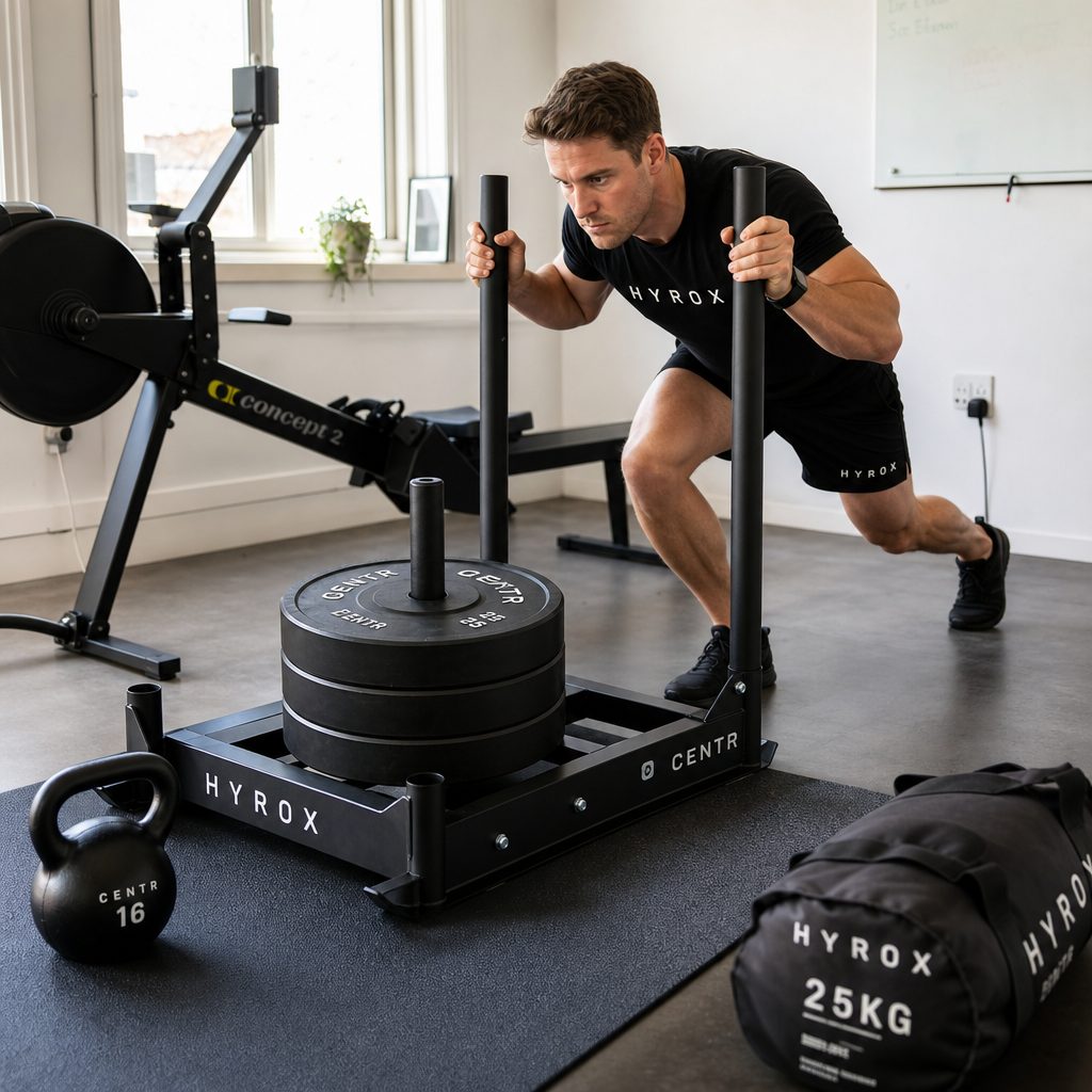 The best HYROX home setup is not the one with the most equipment; it is the one that lets you train consistently, safely and specifically enough to arrive confident.