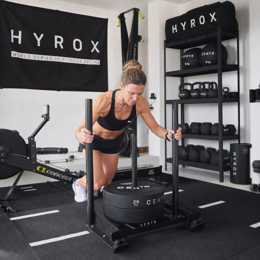 The race sequence matters: a strong isolated station does not automatically feel strong after a kilometre of running and the work that came before it.